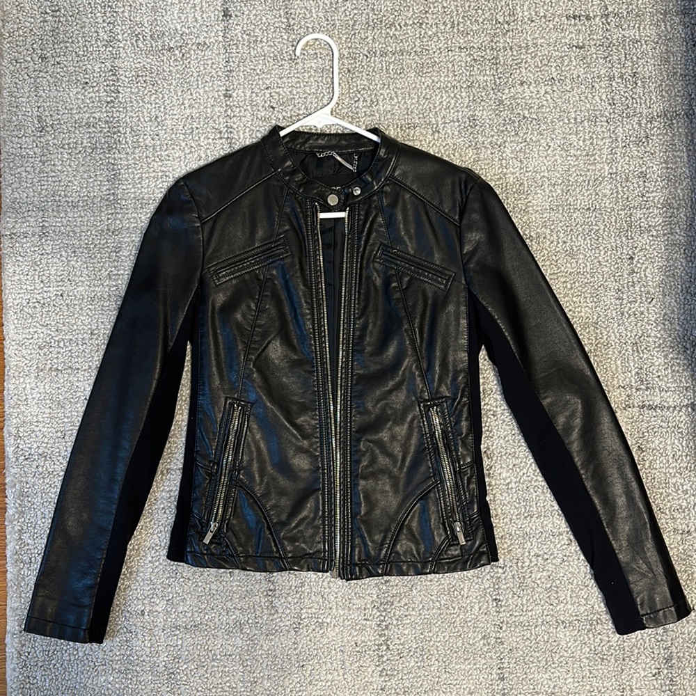 Express faux leather jacket